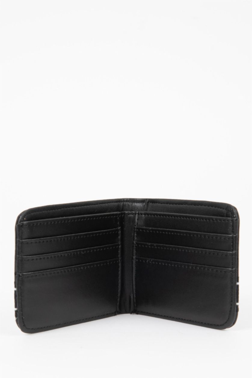 MAN Black Man Faux Leather Wallets