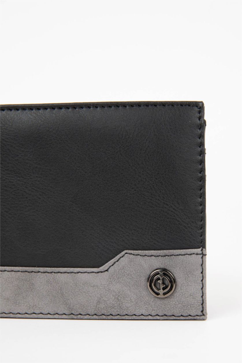 Erkek Siyah Erkek Suni Deri Cüzdan