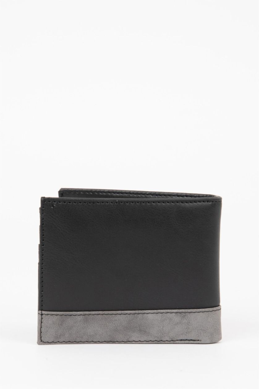 Erkek Siyah Erkek Suni Deri Cüzdan