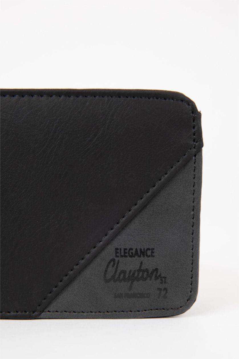 Erkek Siyah Erkek Suni Deri Cüzdan