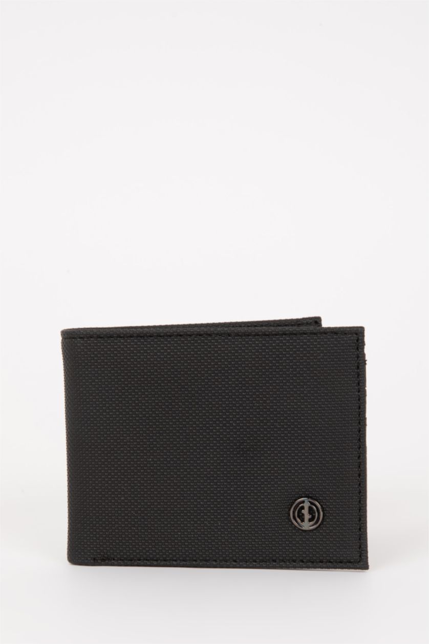 MAN Black Man Faux Leather Wallets