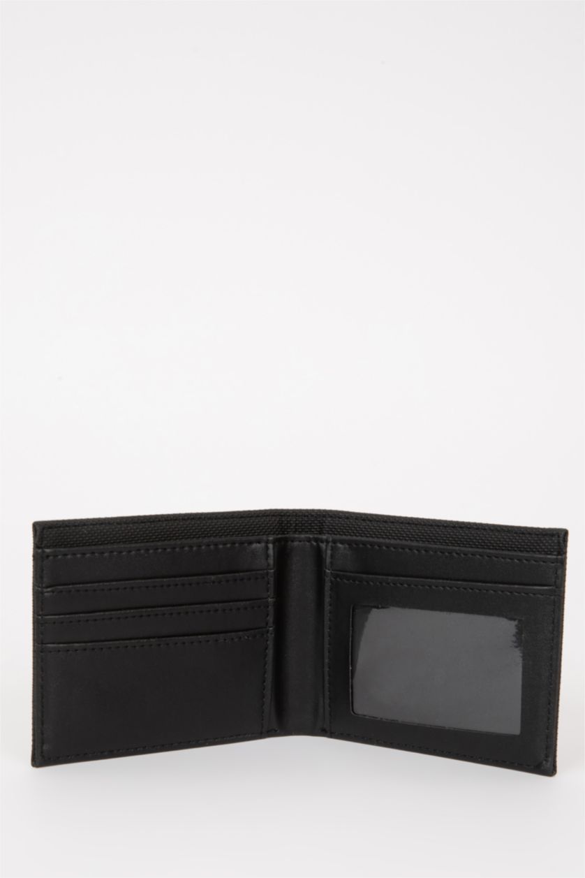 MAN Black Man Faux Leather Wallets