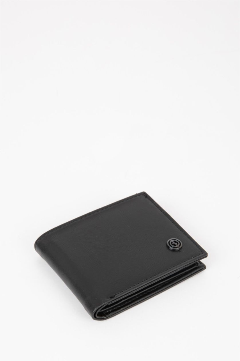 Erkek Siyah Erkek Suni Deri Cüzdan