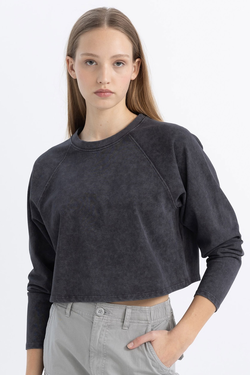 حريمي أنثرا Loose Fit Long Sleeve T-Shirt