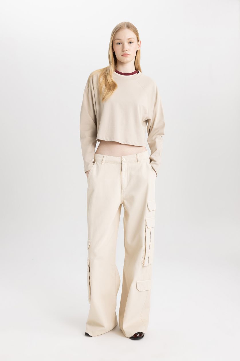 نساء بيج تيشيرت كم طويل قصة فضفاضة