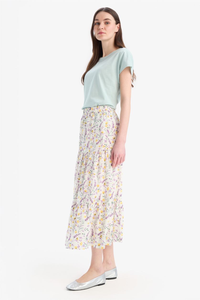 Women Light Yellow Midi