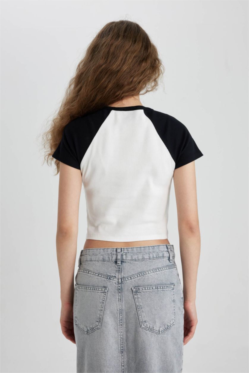 Женщины Кремовый Футболка Ramones с круглым вырезом