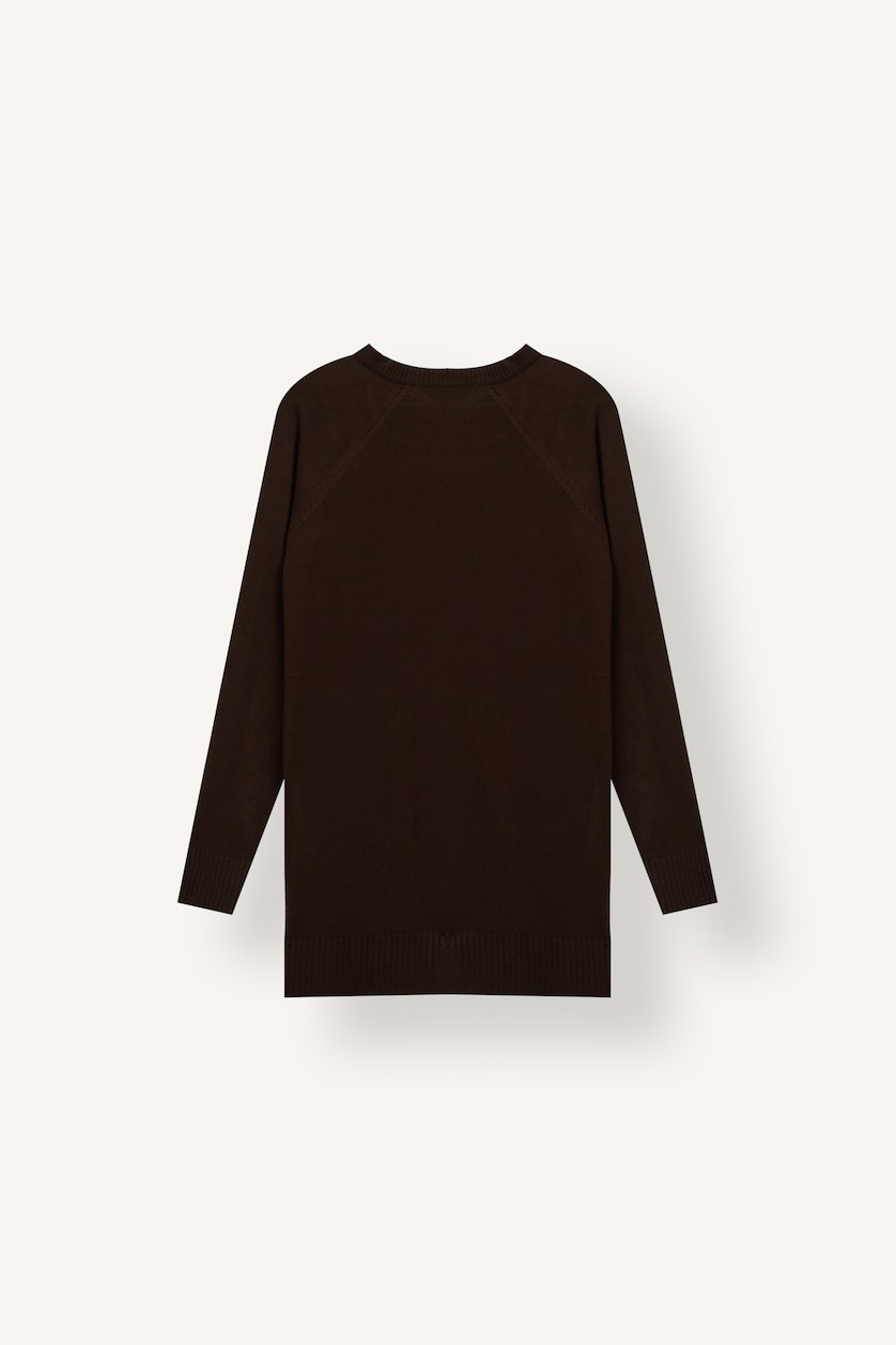 Kadın Kahve Regular Fit Tunik