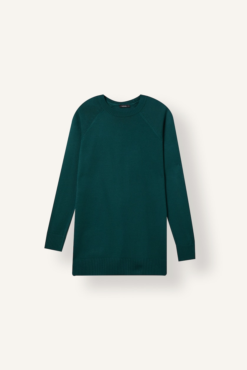 Kadın Yeşil Regular Fit Tunik