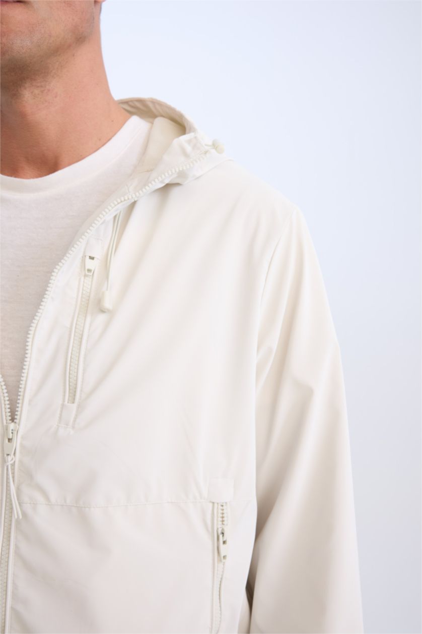 Ерлер Сұр бас киімді Тор төсемі Пальто