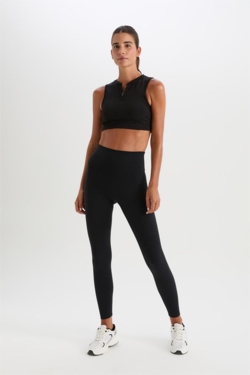 Women Black Sport Leggings