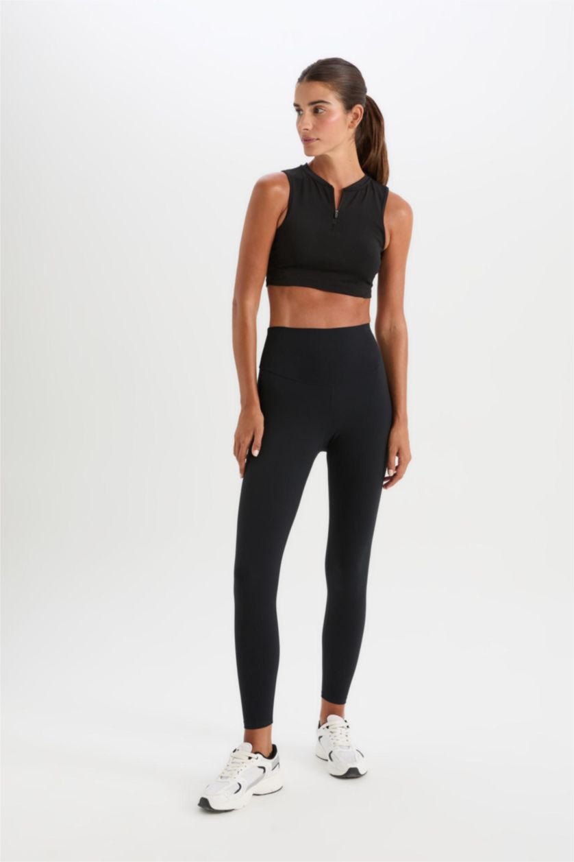 Women Black Sport Leggings