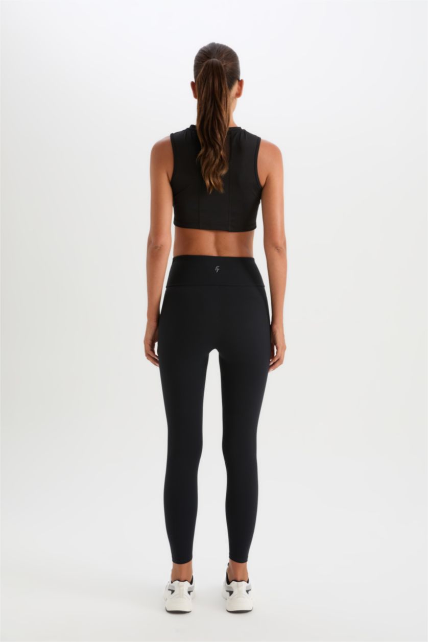 Women Black Sport Leggings