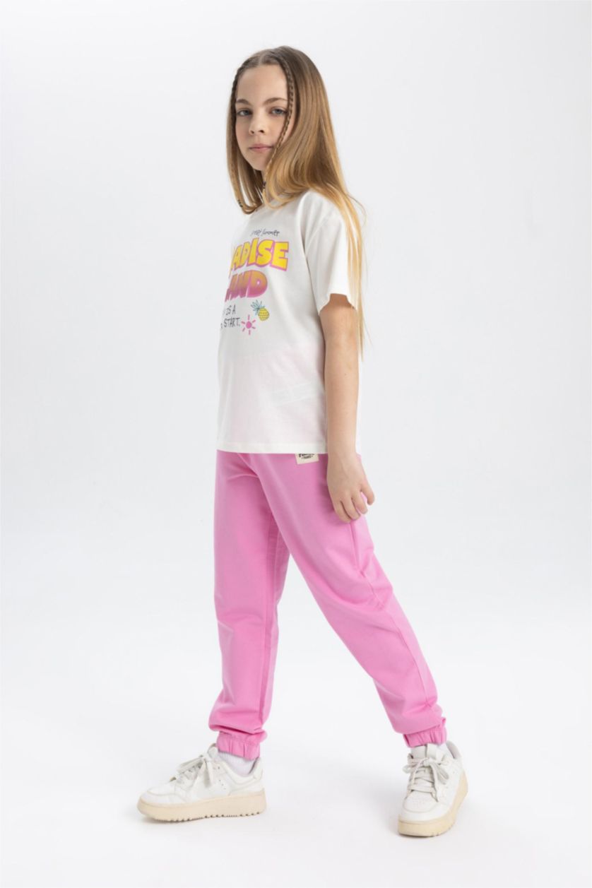 GIRLS & TEENS Pink Girl Jogger Sweatpants
