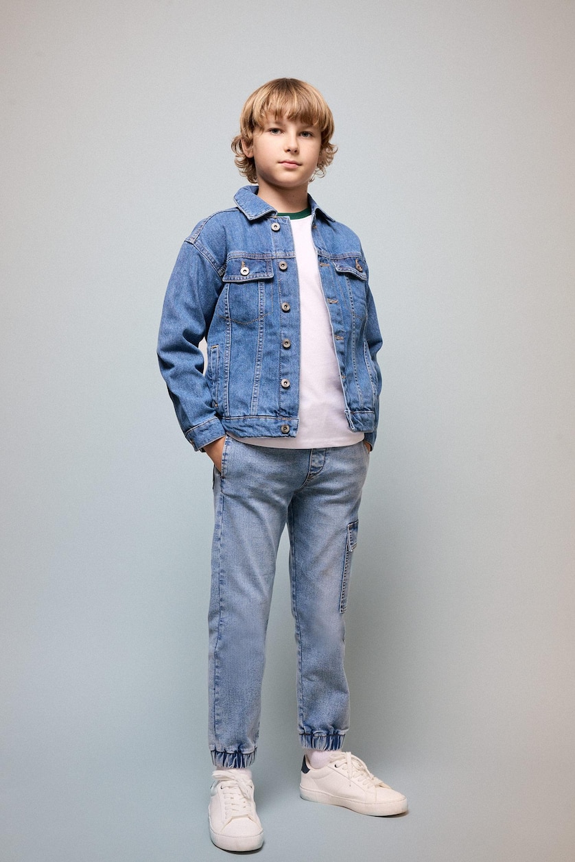 Young Boys - Teen Boys Light Blue jogger Jeans