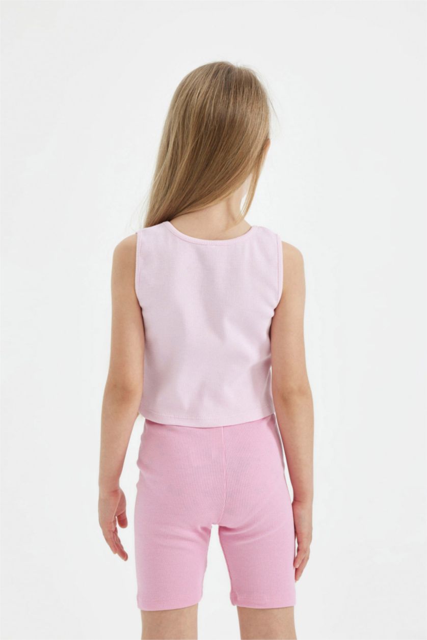 بنات زهري تيشيرت كروب بناتي نص ردن