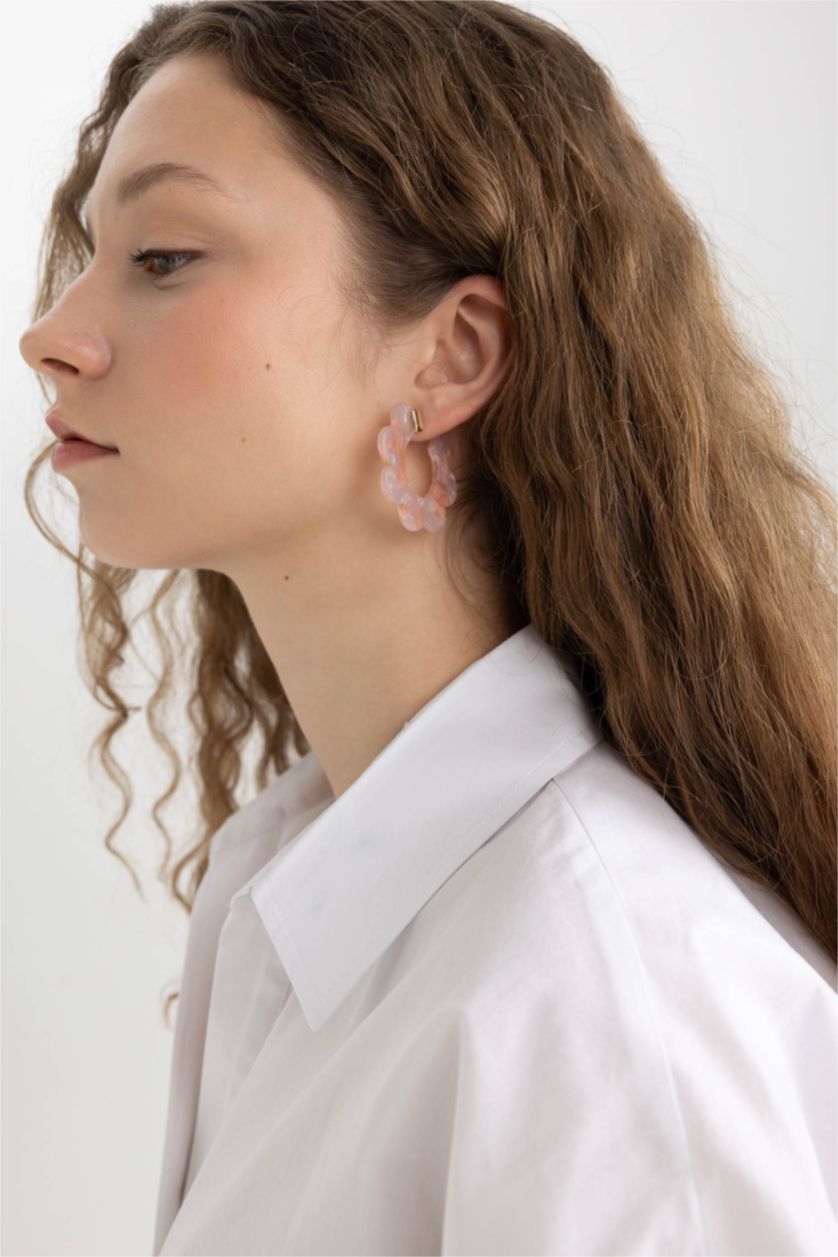 WOMAN Light Pink Woman Pink Earrings