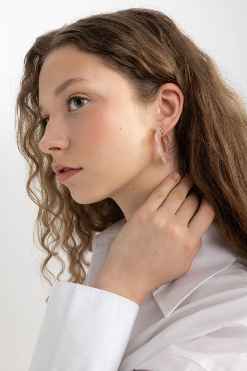 WOMAN Light Pink Woman Pink Earrings