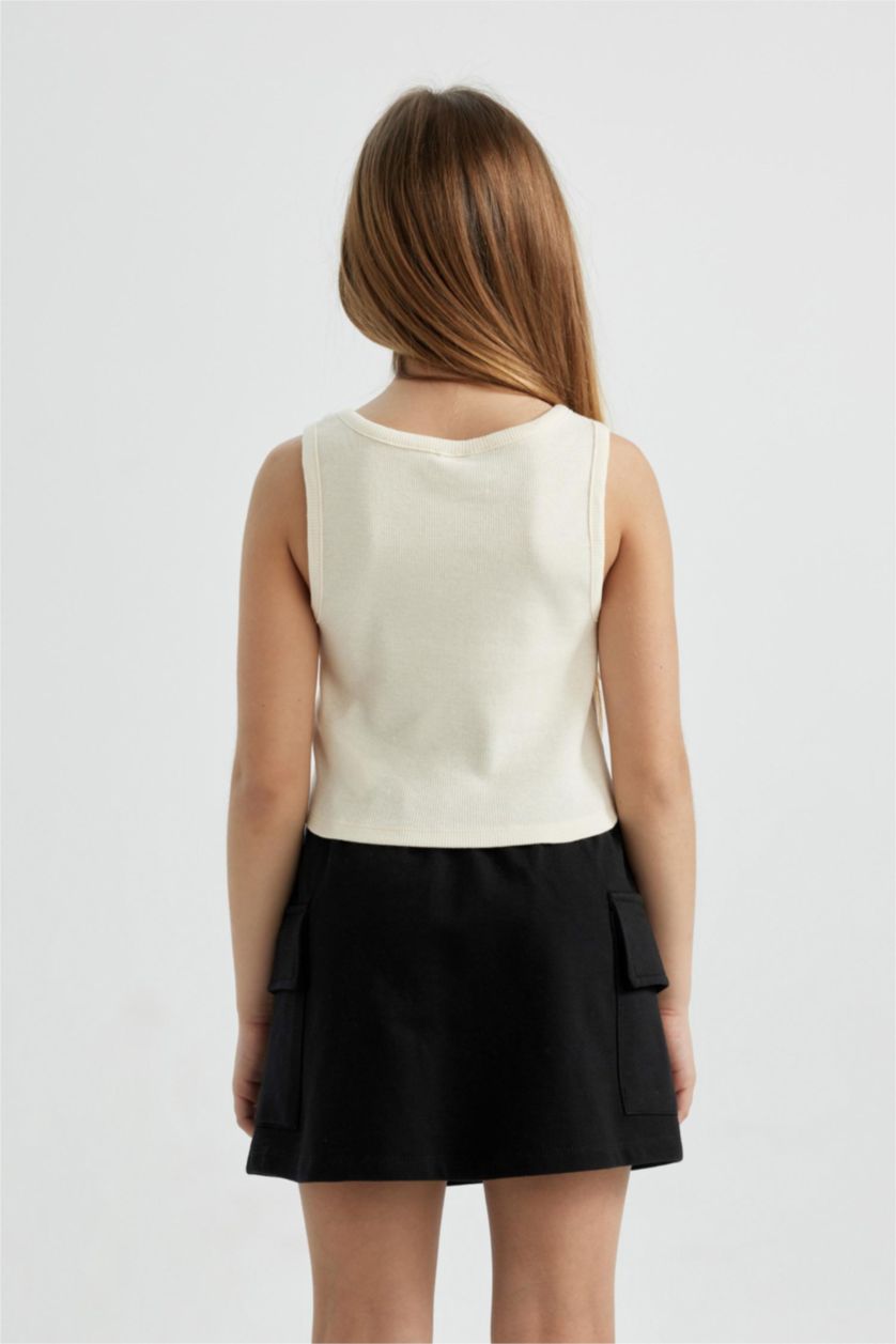 Kız Çocuk - Genç Kız Ekru Disney Mickey & Minnie Atlet Kız Çocuk