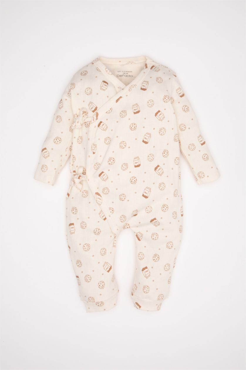 طفلة صغيرة اوف وايت جمبسوت بيبي اولادي حديثي الولادة مطبوع