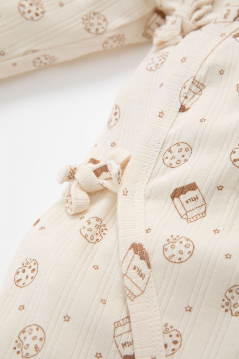 طفلة صغيرة اوف وايت جمبسوت بيبي اولادي حديثي الولادة مطبوع