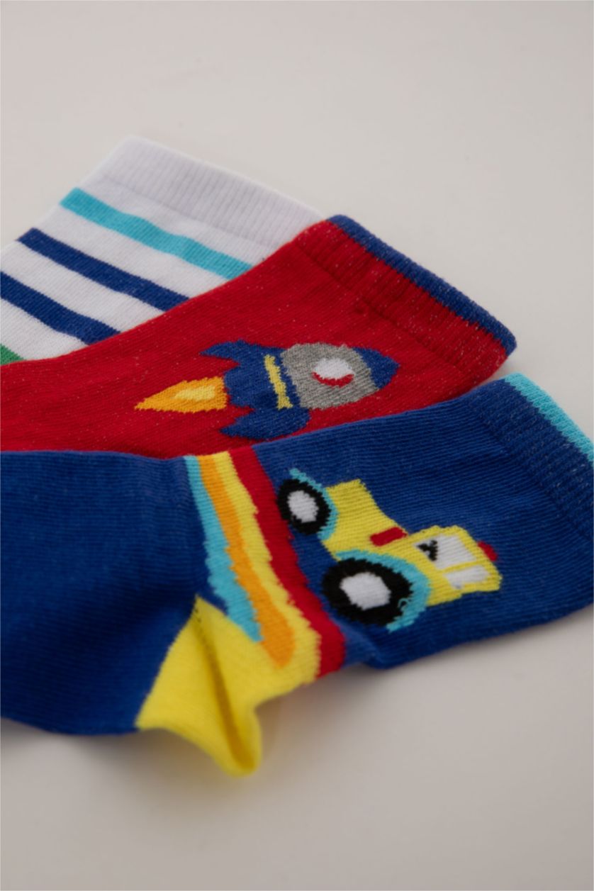 BOYS & TEENS MIXED Boy 3 Piece Cotton Long Socks