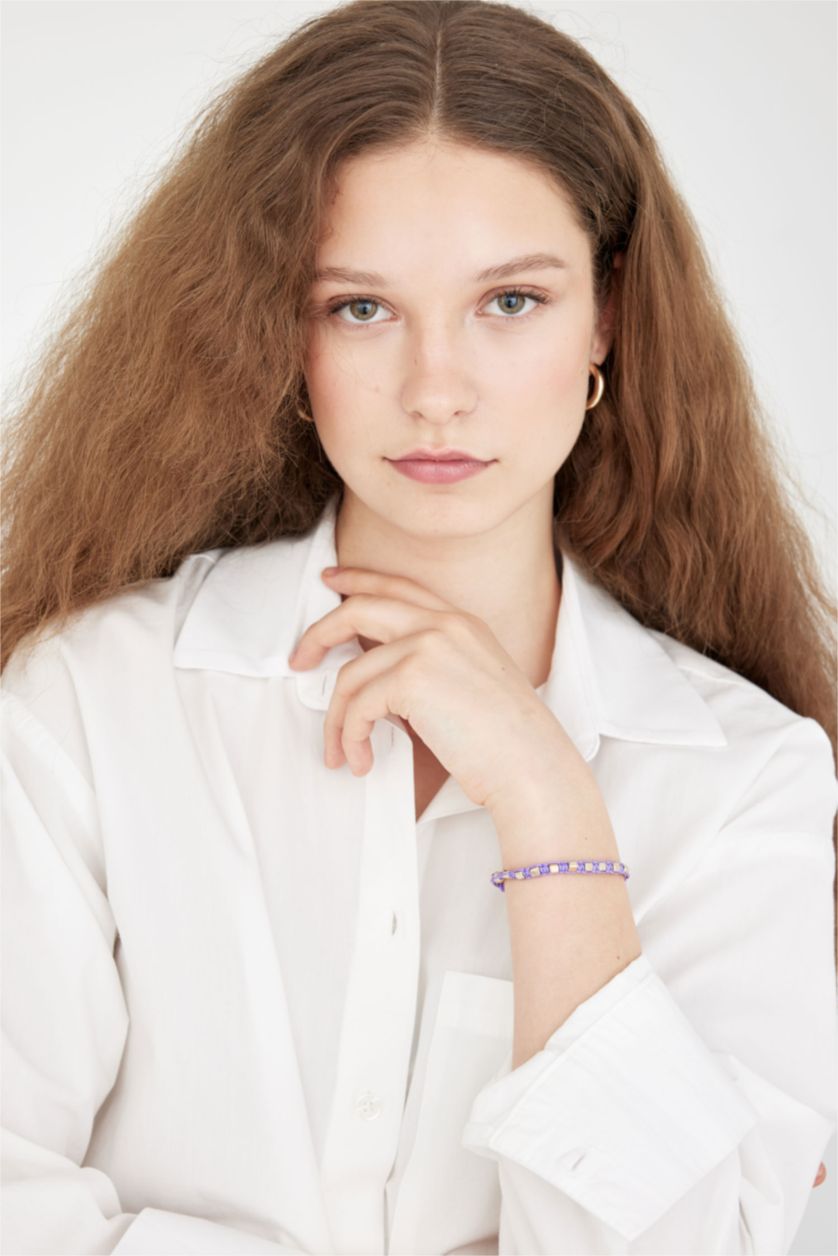 FEMME Violet Bracelet Cordon violet pour Femme