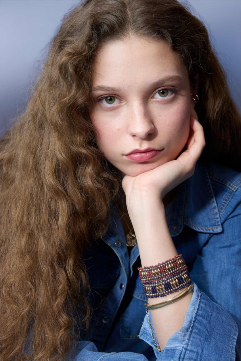 FEMME Noir Bracelet pour Femme