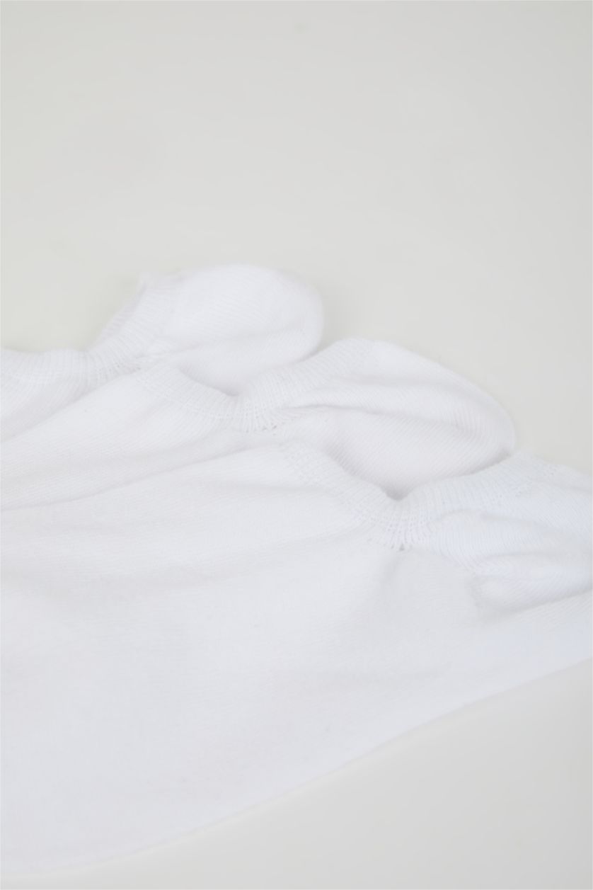 WOMAN White Woman 3 Piece Cotton Sneaker Socks