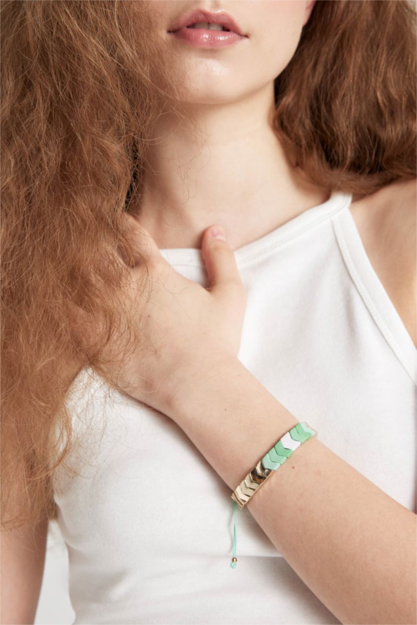 حريمي نعناع اسورة حريمي ذهبي اخضر