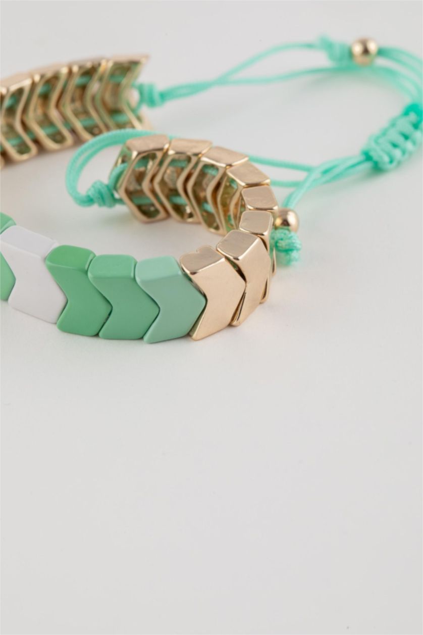 حريمي نعناع اسورة حريمي ذهبي اخضر