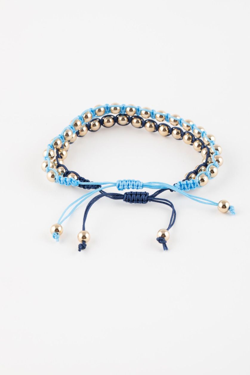 حريمي أزرق اسورة حريمي ازرق - قطعتين