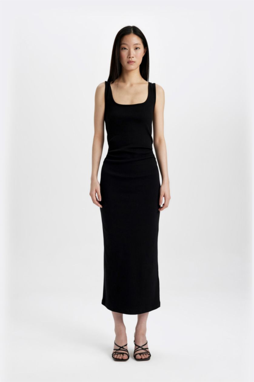 نساء أسود Camisole Maxi Dress