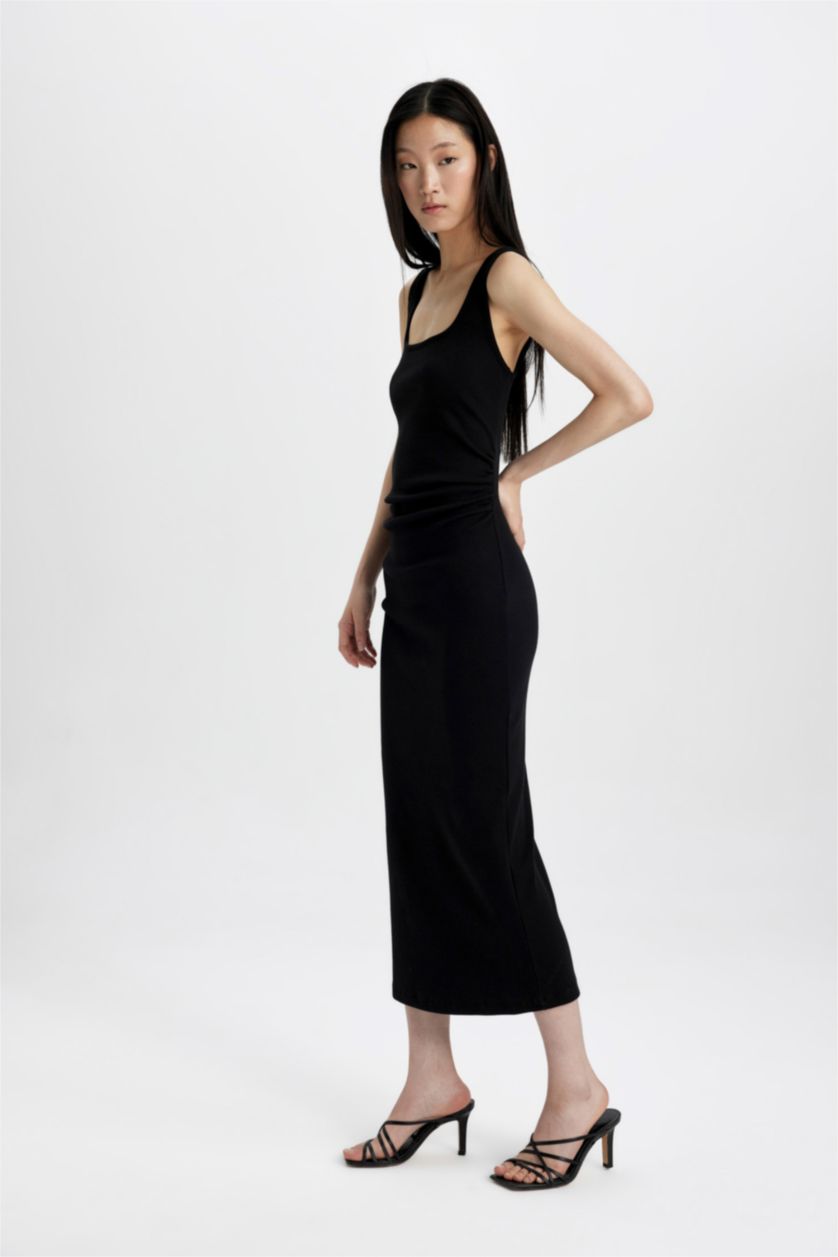نساء أسود Camisole Maxi Dress