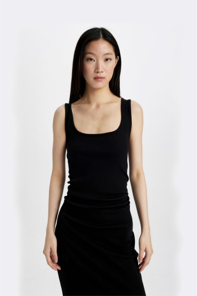 نساء أسود Camisole Maxi Dress