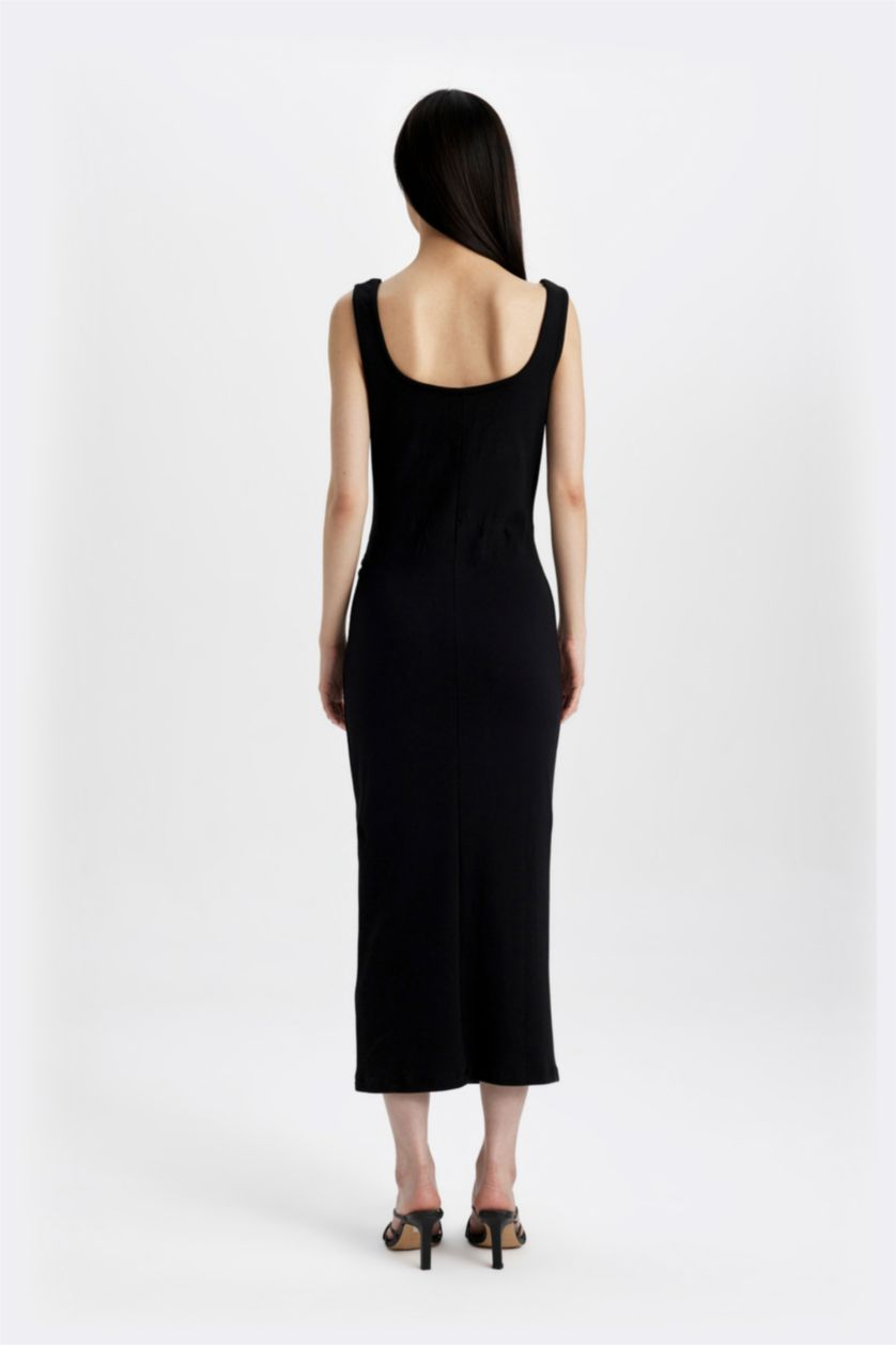 نساء أسود Camisole Maxi Dress
