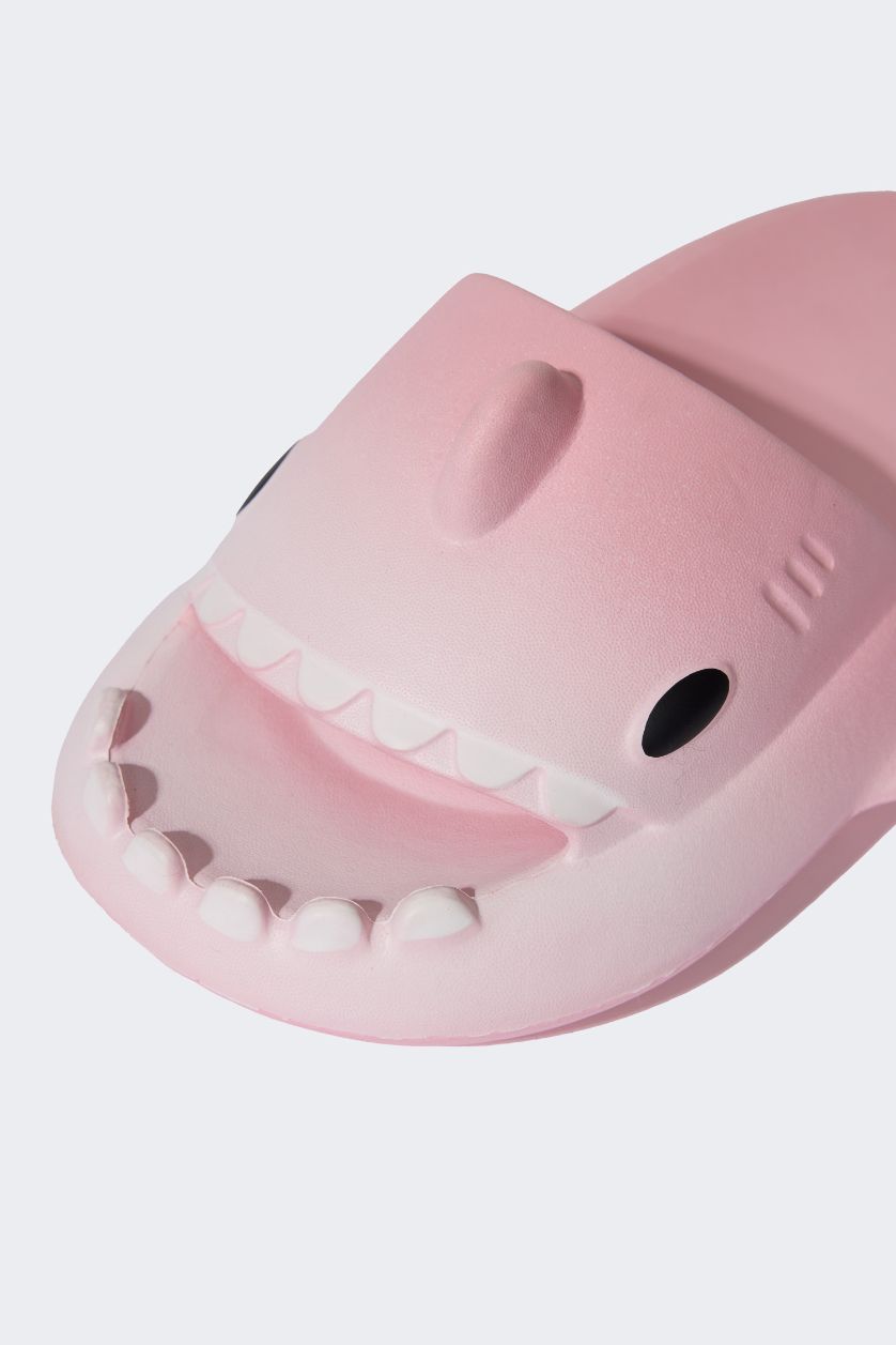 WOMAN Pink Woman Flat Sole Single Band Eva Slippers