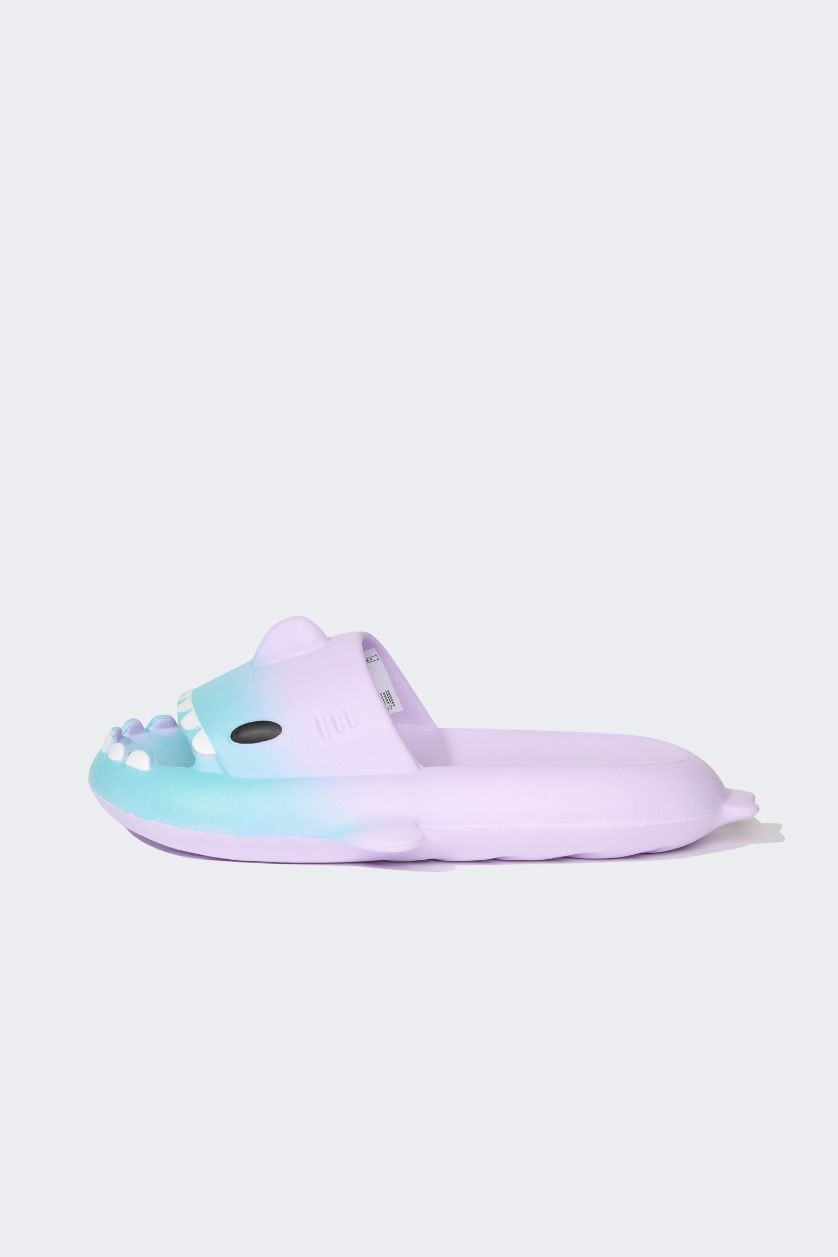 نساء أرجواني شبشب إيفا بكعب مسطح بشريط مفرد