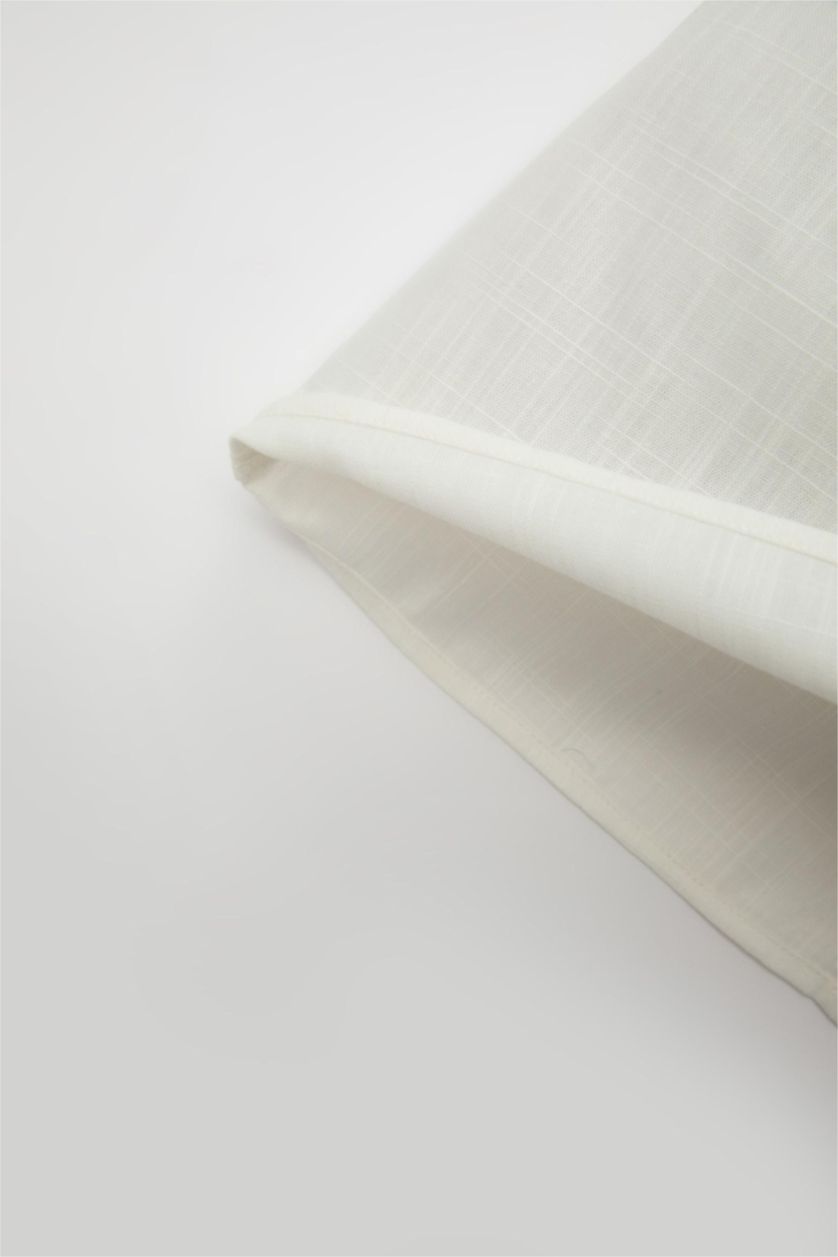 Kız Bebek Pembe Kız Bebek 2'li Takım Flamlı Poplin Bluz Üst Çiçekli Şort Alt