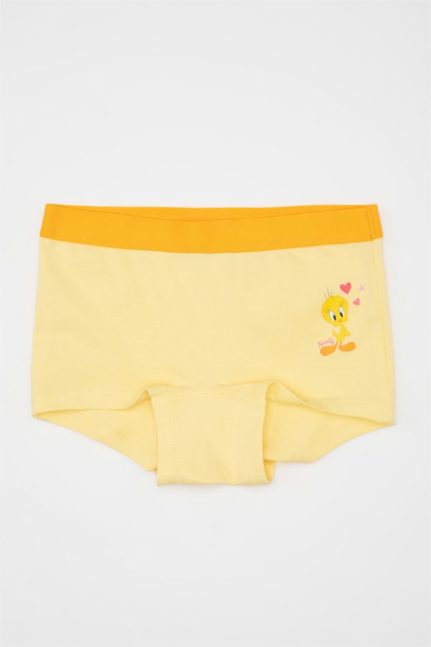 Girls & Teens Yellow Girl 2 piece Looney Tunes Licensed Printed Boxer