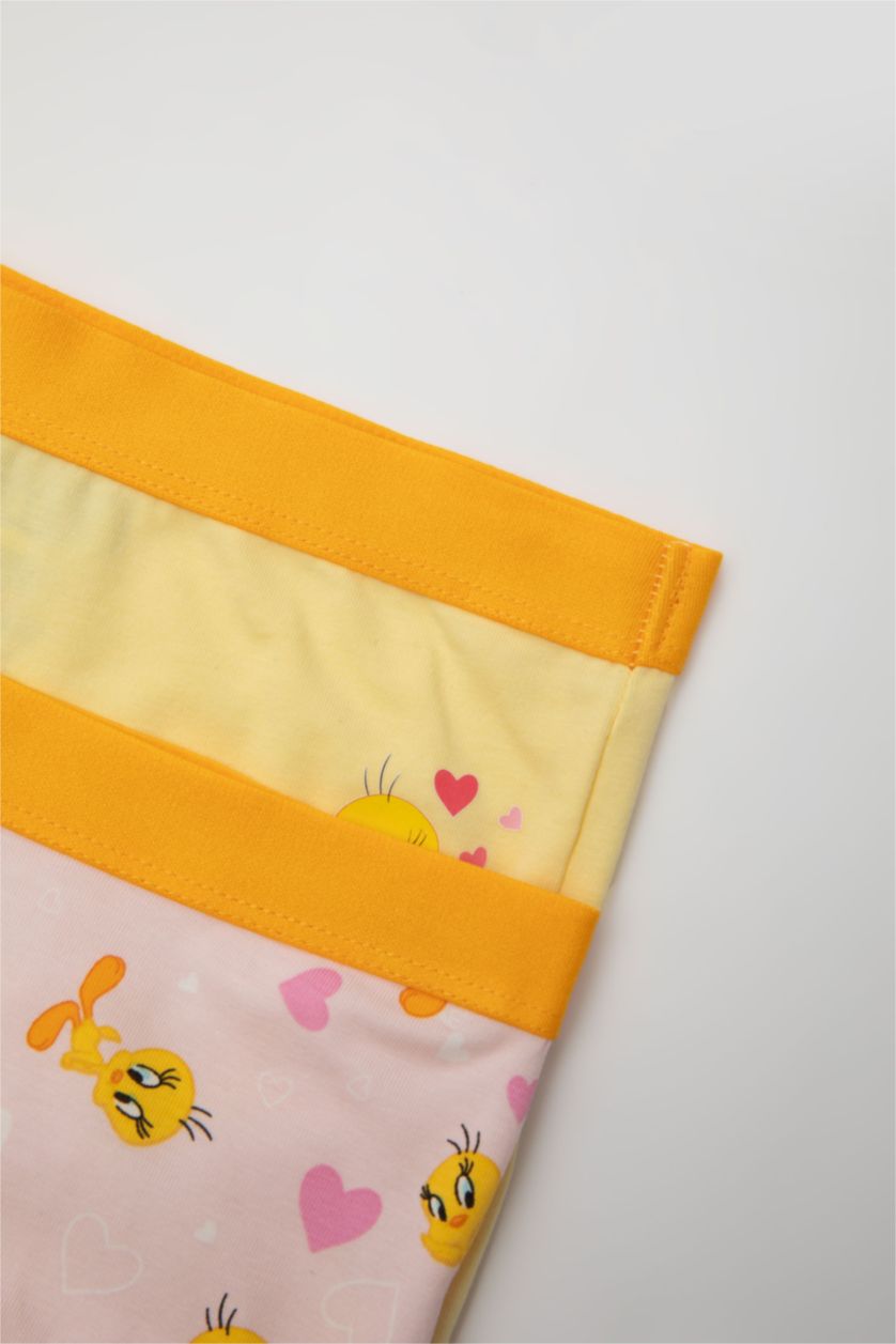 Girls & Teens Yellow Girl 2 piece Looney Tunes Licensed Printed Boxer