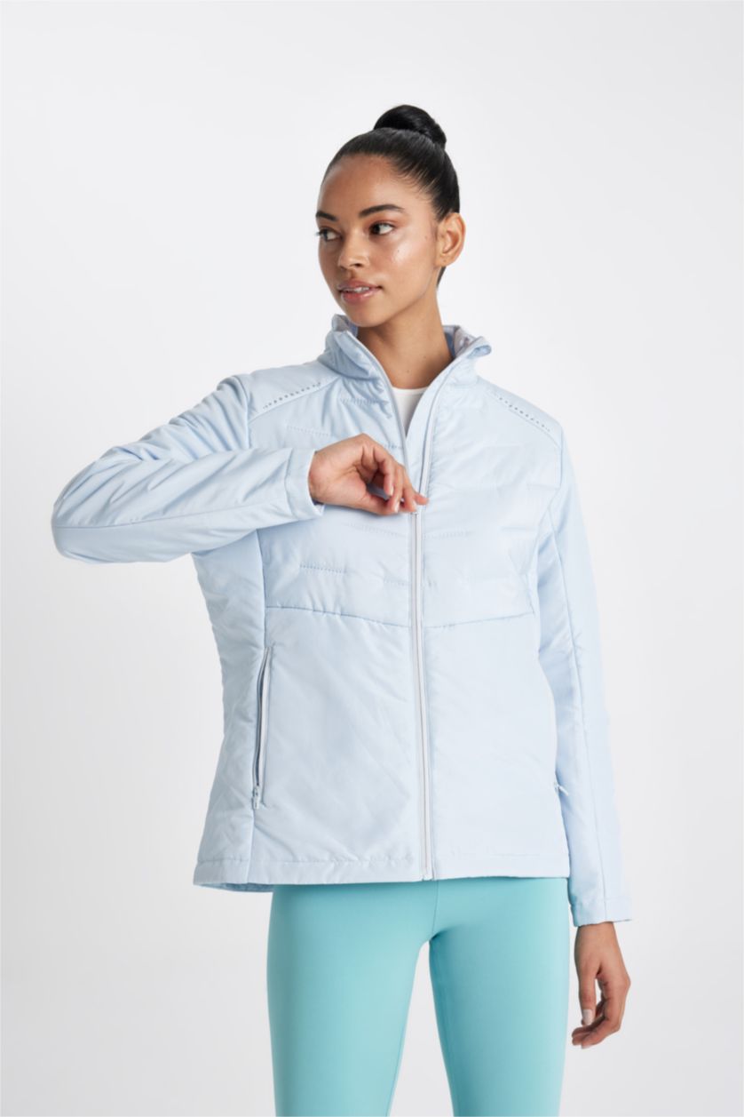 Әйелдерге Ашық Көк Пальто