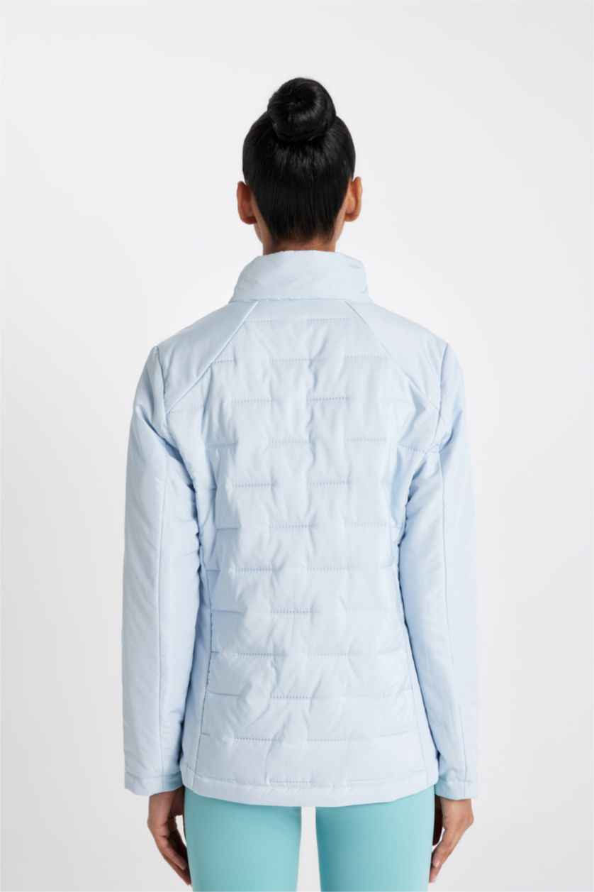 Әйелдерге Ашық Көк Пальто