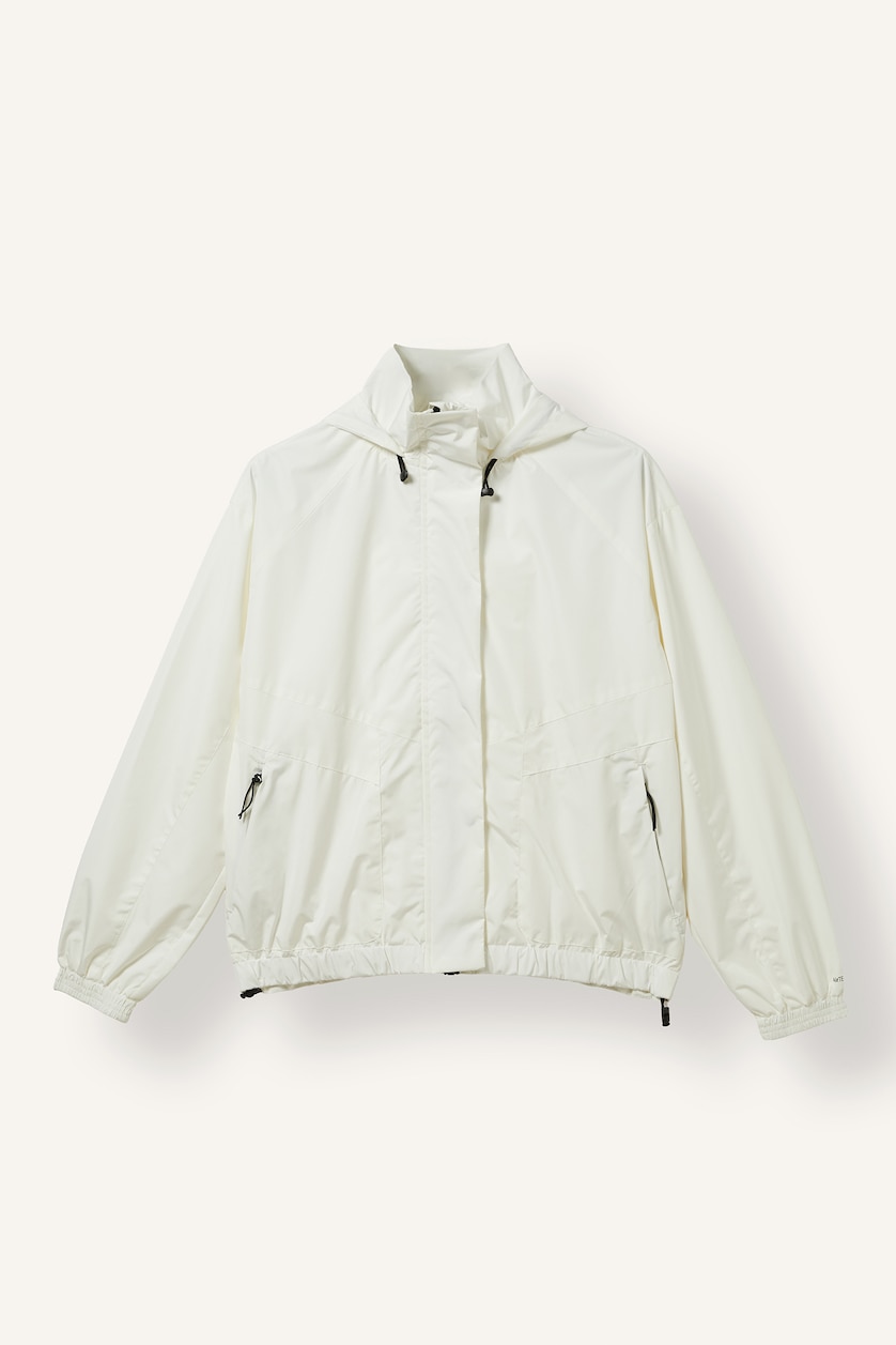 Женщины Белый Дождевик Regular Fit