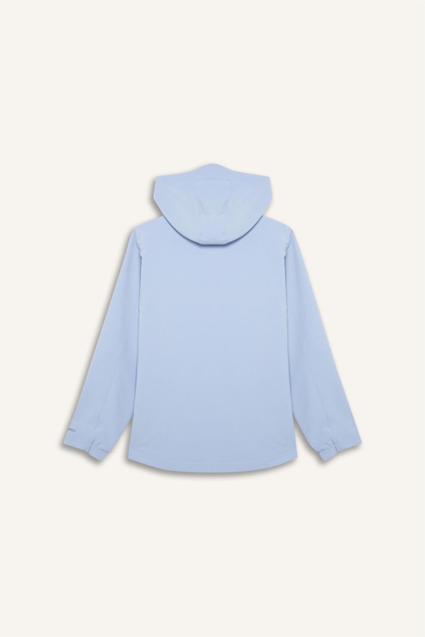 Әйелдерге Ашық Көк бас киімді Жаңбыр жамылғысы