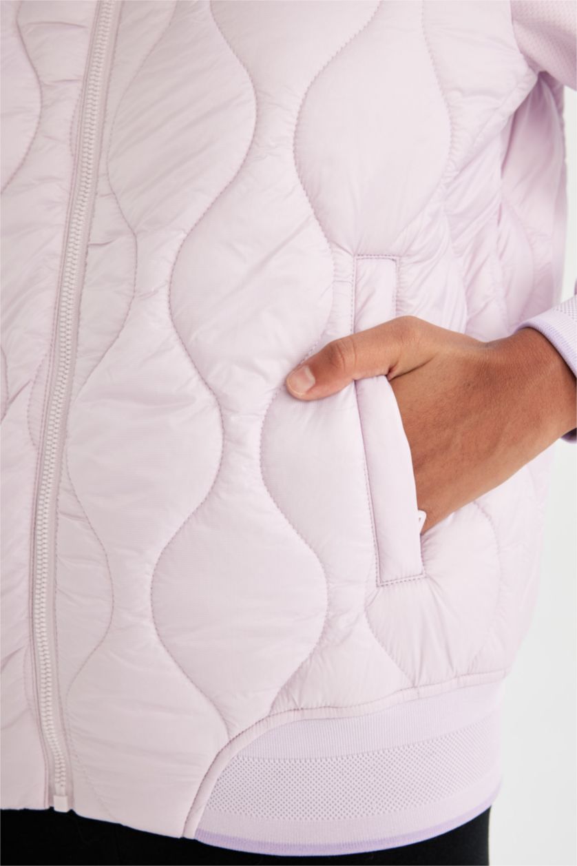 Әйелдерге Сирень бас киімді Пальто