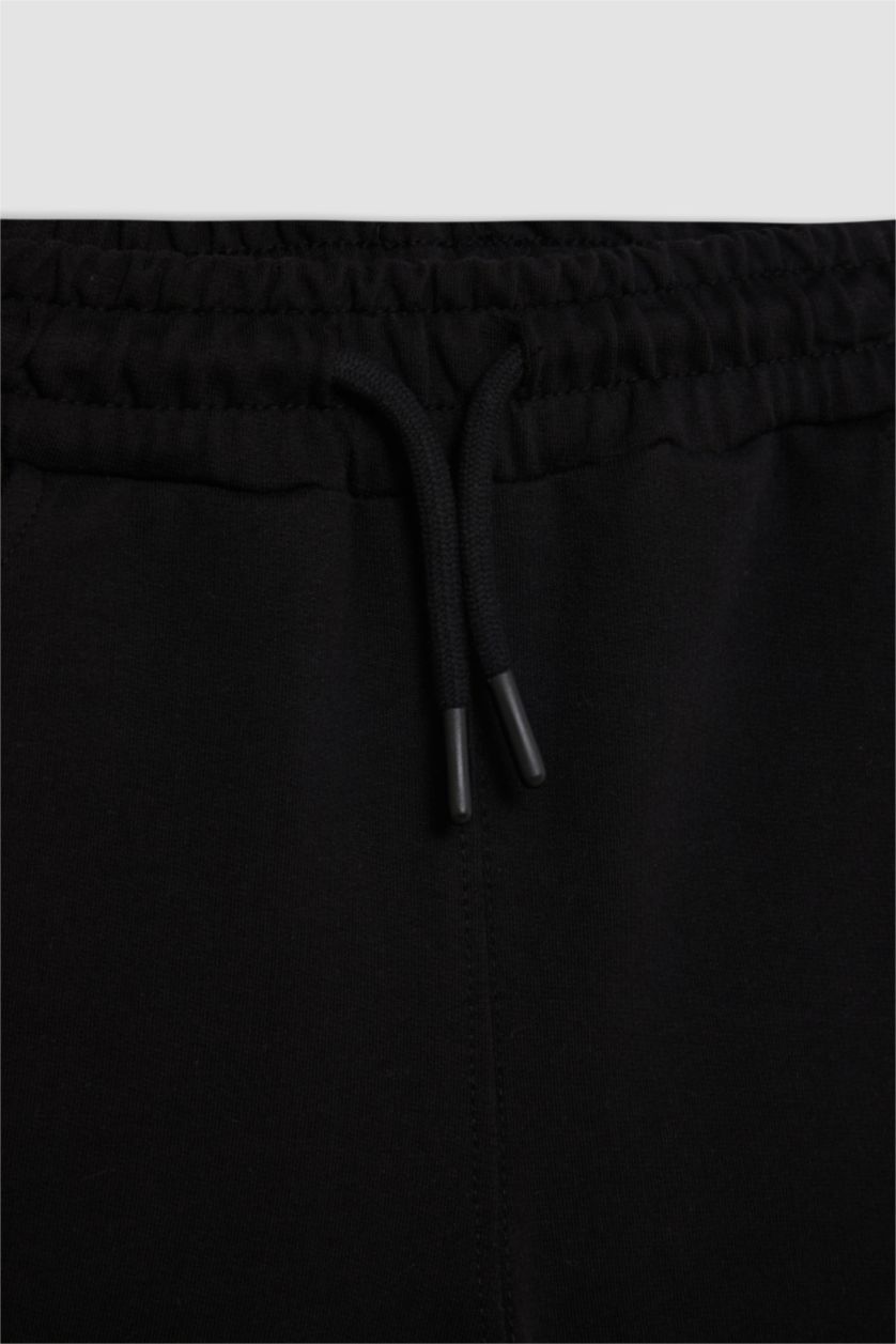 Boys & Teens Black Boy Minecraft T-Shirt Shorts 2 Piece Set