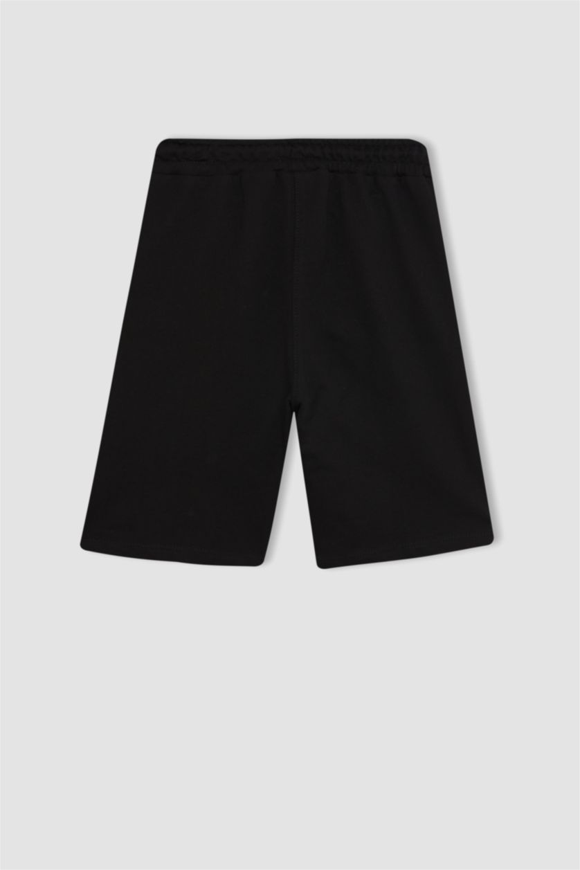 Boys & Teens Black Boy Minecraft T-Shirt Shorts 2 Piece Set