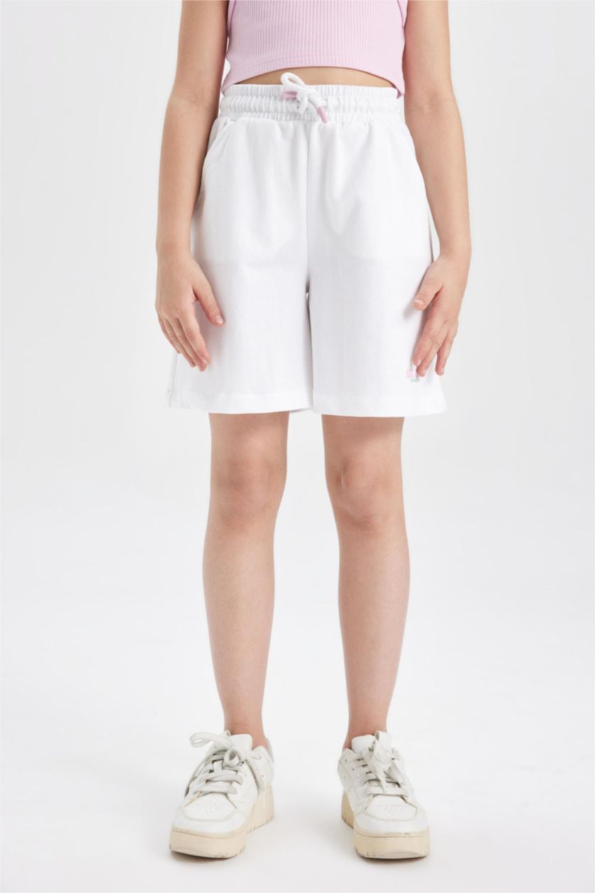 بناتي VIOLET WHITE شورت بناتي خفيف