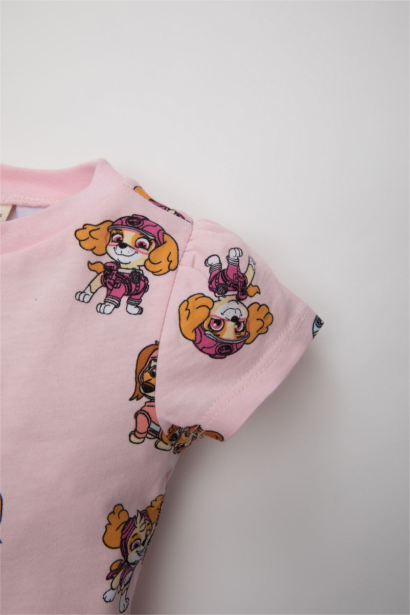 Baby Girl Light Pink Baby Girl Paw Patrol Cotton 2 Piece Pajama Set
